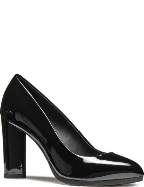 GEOX augstpapēžu kurpes sievietēm, Melna, Walk pleasure PUmps 