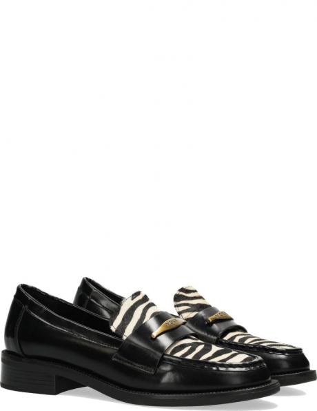 MEXX loafer stila apavi sievietēm, Melna, Pauline loafers 