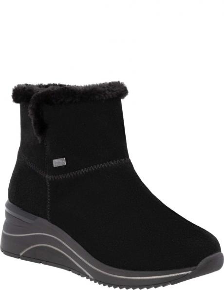 REMONTE zābaki sievietēm, Melna, Ladies mid height boots 