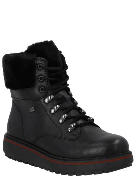 REMONTE zābaki sievietēm, Melna, Ladies mid height boots 