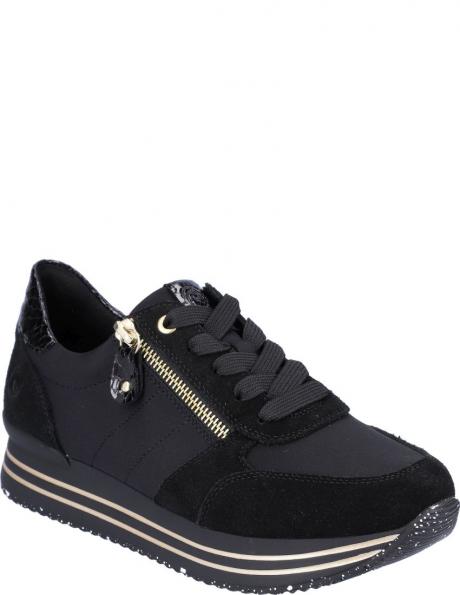 REMONTE sieviešu brīvā laika apavi, Melna, Ladies shoes 