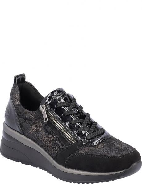 REMONTE sieviešu brīvā laika apavi, Melna, Ladies shoes 