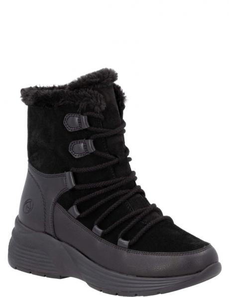 REMONTE zābaki sievietēm, Melna, Ladies mid height boots 