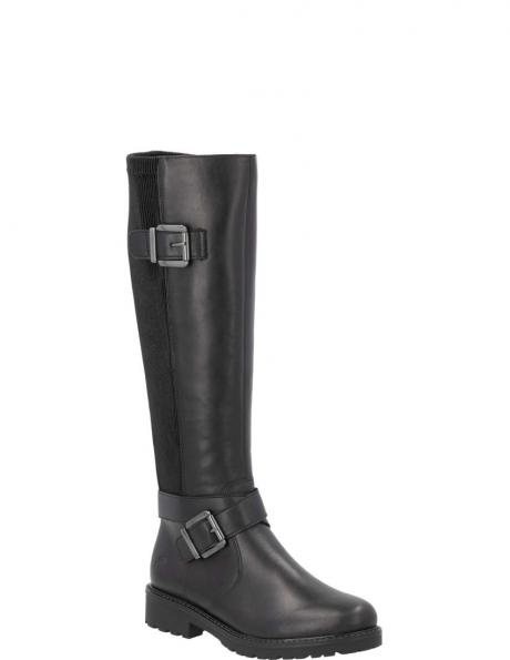 REMONTE garie zābaki sievietēm, Melna, Ladies' boots 