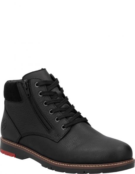 RIEKER zābaki vīriešiem, Melna, Men's boots 
