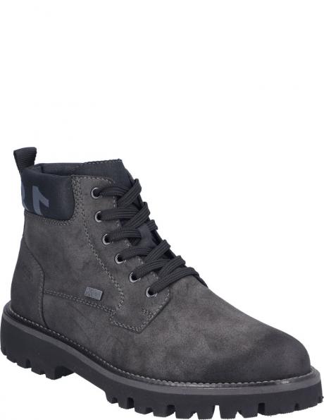 RIEKER zābaki vīriešiem, Pelēka, Men's boots 