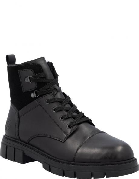 RIEKER zābaki vīriešiem, Melna, Men's boots 