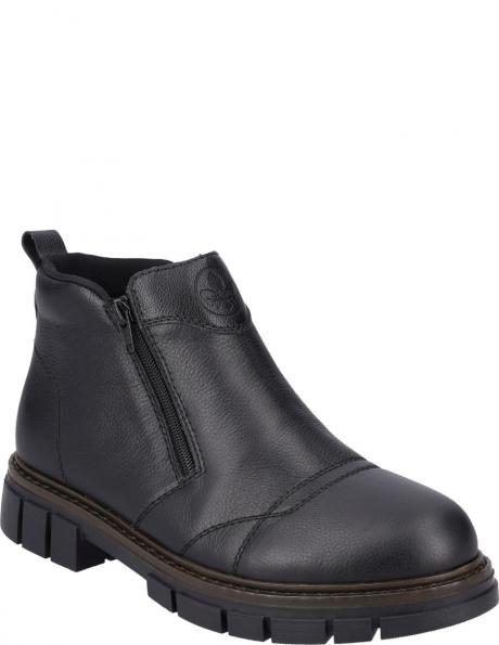 RIEKER zābaki vīriešiem, Melna, Men's boots 