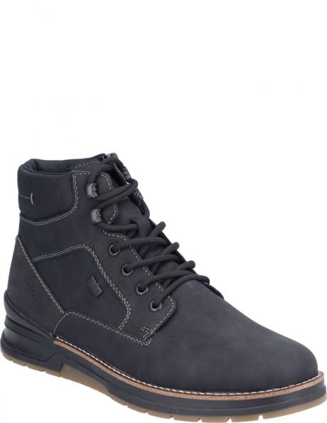 RIEKER zābaki vīriešiem, Melna, Men's boots 