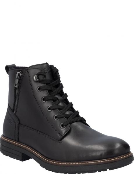 RIEKER zābaki vīriešiem, Melna, Men's boots 