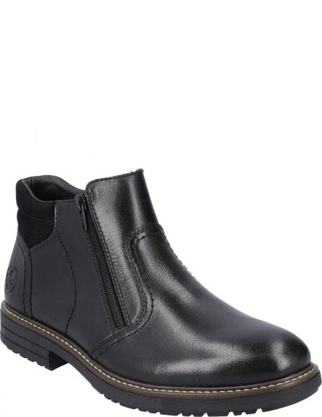 RIEKER zābaki vīriešiem, Melna, Men's boots 