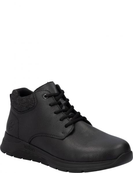 RIEKER zābaki vīriešiem, Melna, Mens short boots 
