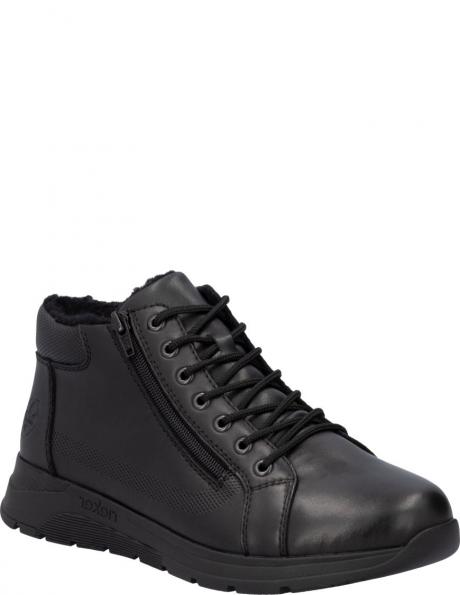 RIEKER zābaki vīriešiem, Melna, Men's boots 