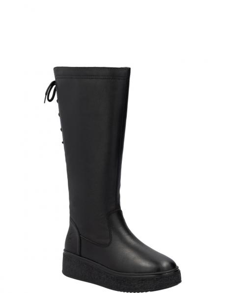 RIEKER garie zābaki sievietēm, Melna, Ladies' boots 
