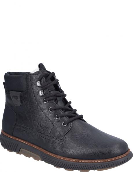 RIEKER zābaki vīriešiem, Melna, Men's boots 