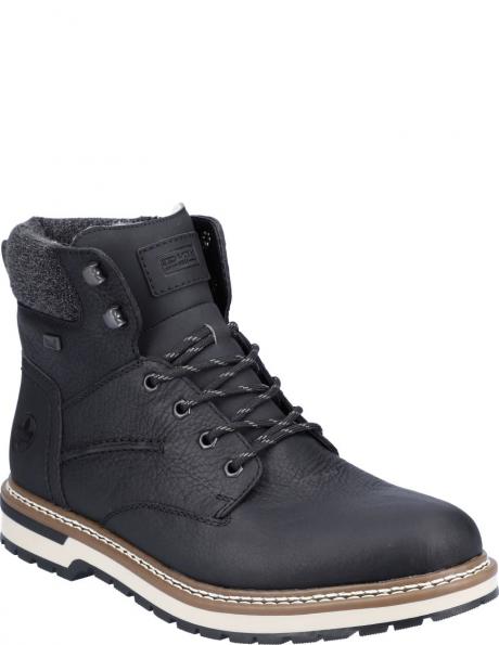 RIEKER zābaki vīriešiem, Melna, Men's boots 