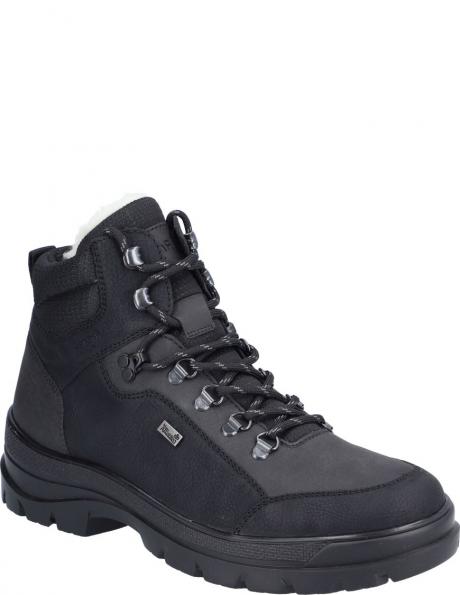 RIEKER zābaki vīriešiem, Melna, Men's boots 