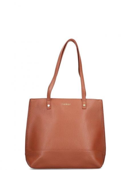 RIEKER rokassomiņa sievietēm, Krēmīga/Smilšu, Tote bag 