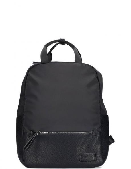 RIEKER mugursoma sievietēm, Melna, Backpack 