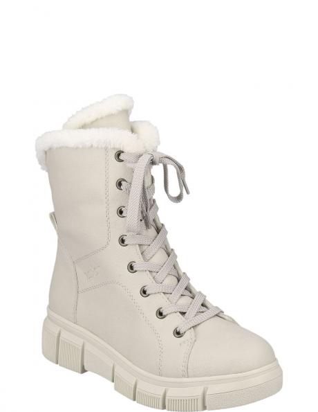 RIEKER zābaki sievietēm, Krēmīga/Smilšu, Ladies mid height boots 