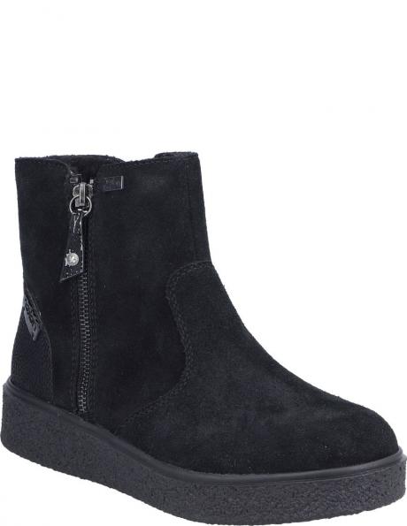 RIEKER zābaki sievietēm, Melna, Ladies mid height boots 