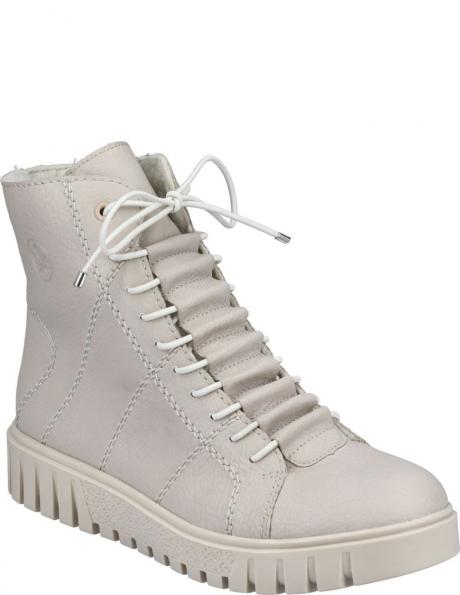 RIEKER zābaki sievietēm, Krēmīga/Smilšu, Ladies mid height boots 