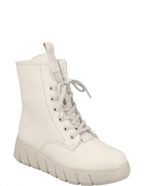 RIEKER zābaki sievietēm, Krēmīga/Smilšu, Ladies mid height boots 