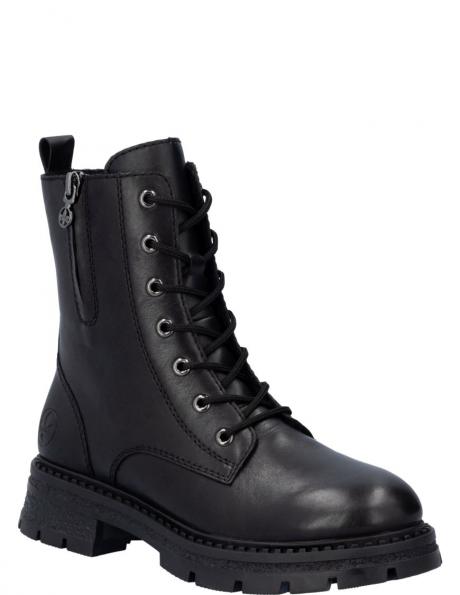 RIEKER zābaki sievietēm, Melna, Ladies mid height boots 