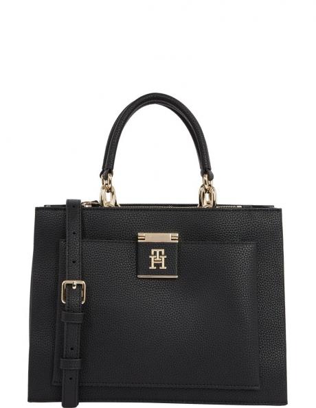 TOMMY HILFIGER plecu soma sievietēm, Melna, Her mini tote 