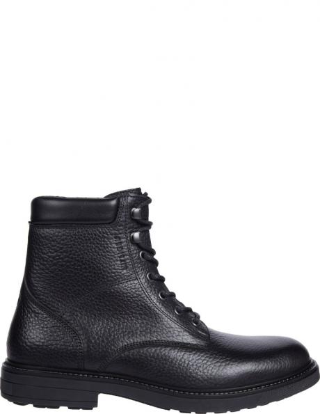 TOMMY HILFIGER zābaki ar apsildi vīriešiem, Melna, Outdoor warm boot 