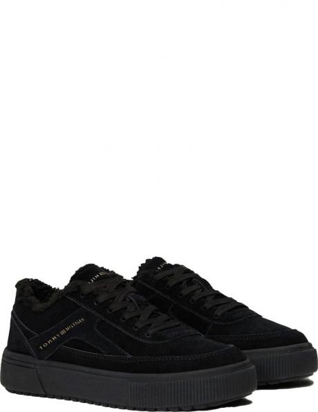 TOMMY HILFIGER sieviešu brīvā laika apavi, Melna, Vulc winter sneaker 