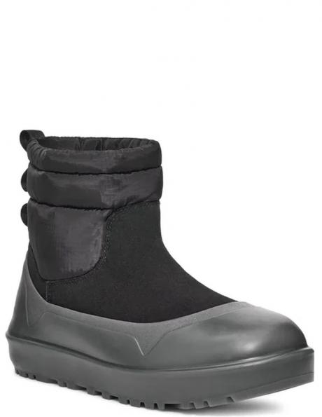 UGG apsildāmi zābaki vīriešiem, Melna, Classic mini mod warm boots 