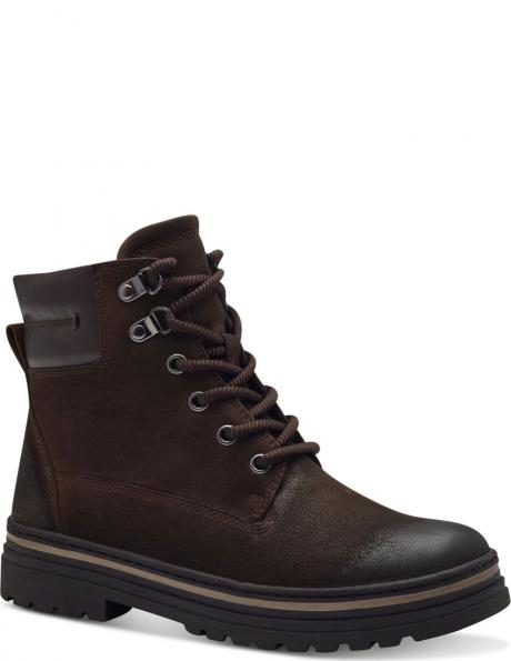 MARCO TOZZI zābaki sievietēm, Brūna, Figo booties 