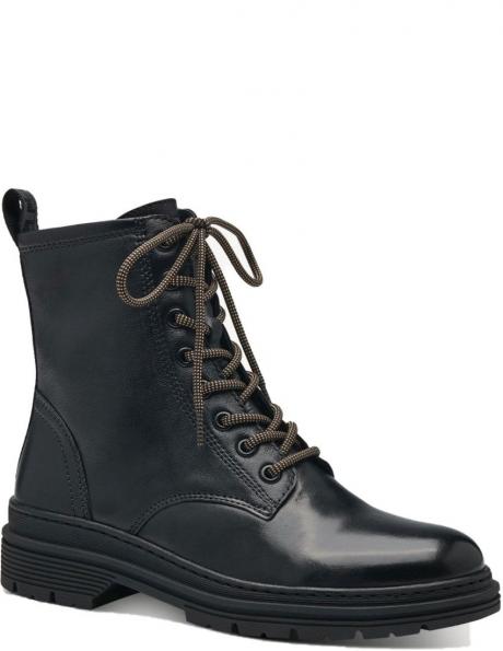 TAMARIS sievietēm, Lace boot, Melna 