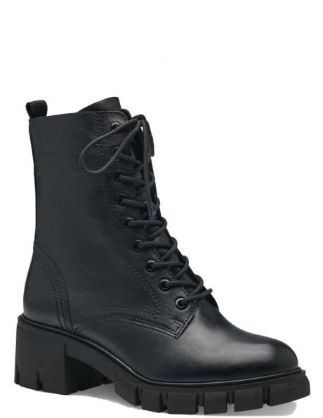TAMARIS sievietēm, Lace boot, Melna 