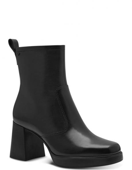 TAMARIS sievietēm, Heeled booties, Melna 