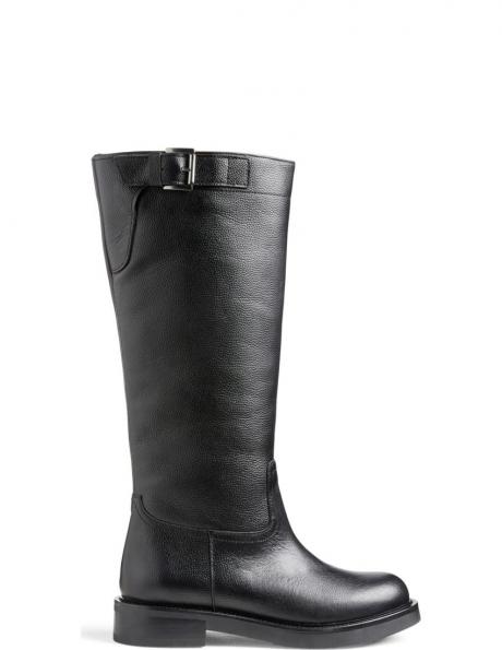 TAMARIS sievietēm, Long boot flat, Melna 