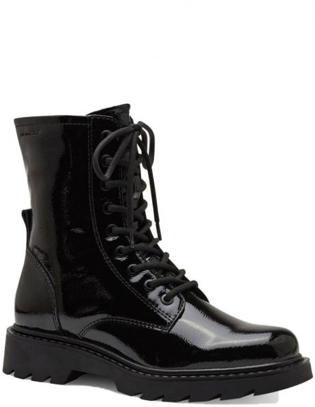 TAMARIS sievietēm, Lace boot, Melna 