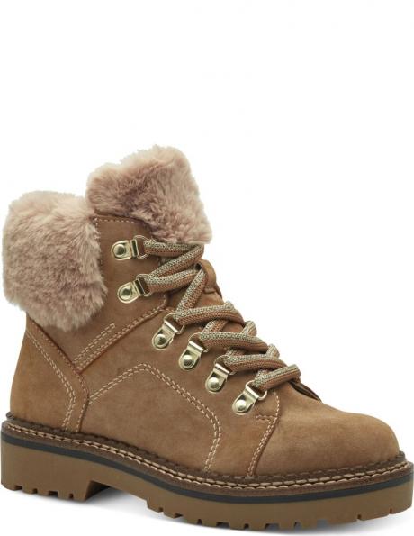 TAMARIS sievietēm, Wl lace boot, Brūna 