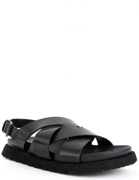 BRANDSON sandales vīriešiem, Melna, Sandals 