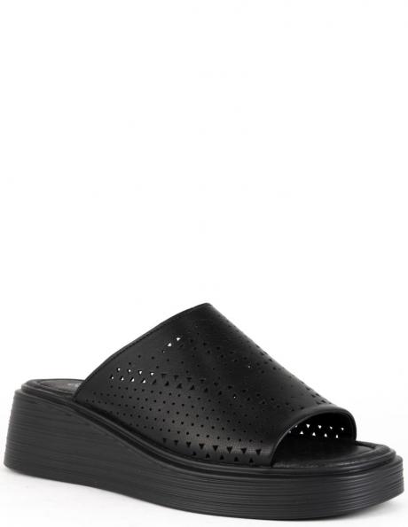SUPER COMFORT čības sievietēm, Melna, Mules 