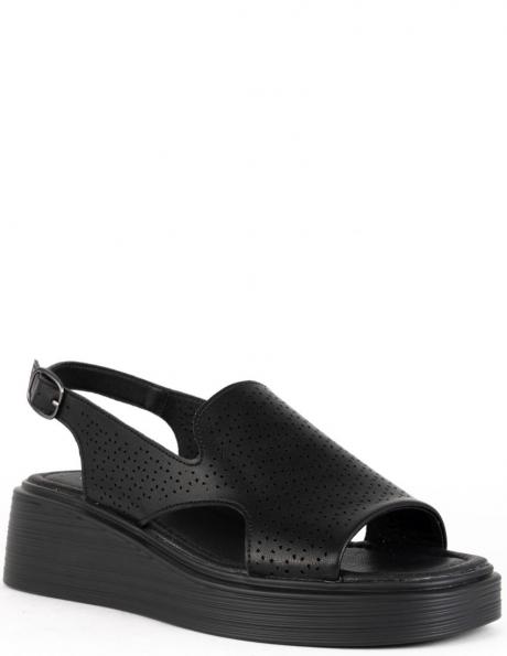 SUPER COMFORT sandales sievietēm, Melna, Sandals 
