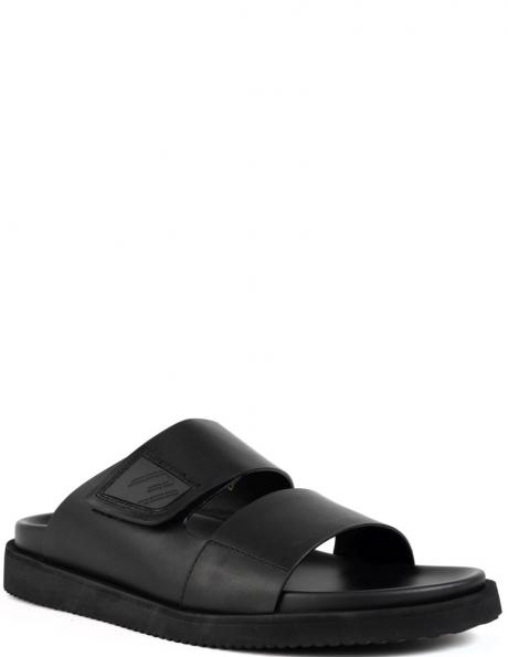 LA CONTE čības vīriešiem, Melna, Slippers 