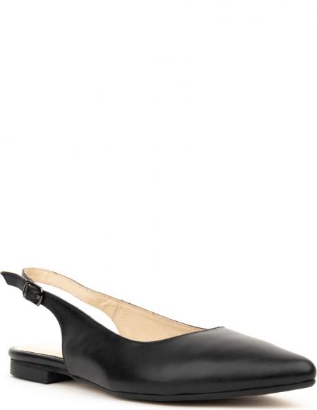 LA CONTE balerīnas kurpes sievietēm, Melna, Ballerinas 