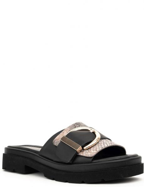 LA CONTE čības sievietēm, Melna, Slippers 