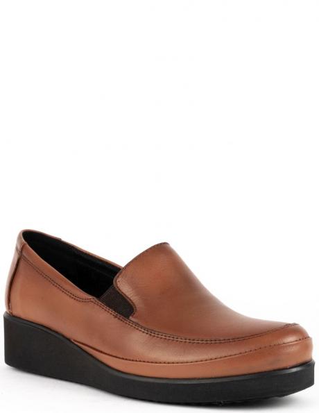 LA CONTE kurpes sievietēm, Brūna, Loafers 