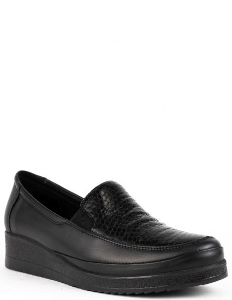LA CONTE kurpes sievietēm, Melna, Loafers 