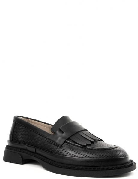LA CONTE kurpes sievietēm, Melna, Loafers 