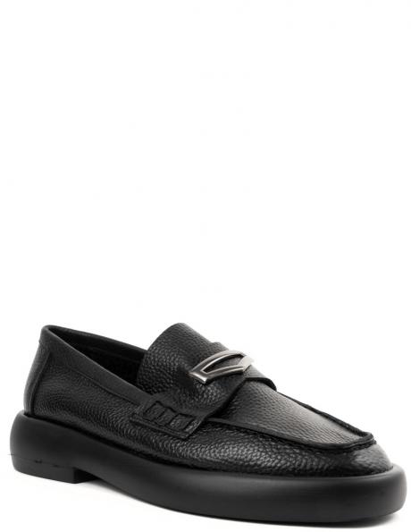 LA CONTE kurpes sievietēm, Melna, Loafers 