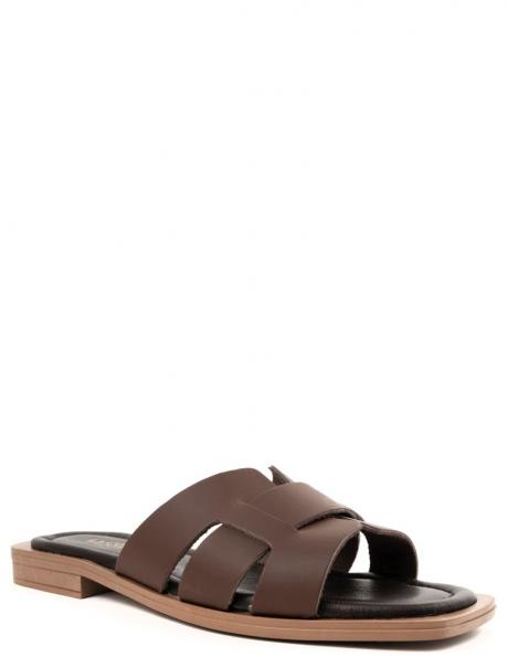 LA CONTE čības sievietēm, Brūna, Slippers 